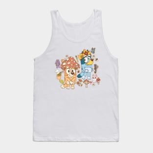 Bluey King Bingo Mushroom Tank Top